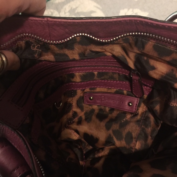 EUC B. Makowsky Sonoma leather Tote - Picture 6 of 6